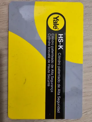 Cerradura Yale HS-K Alta Seguridad