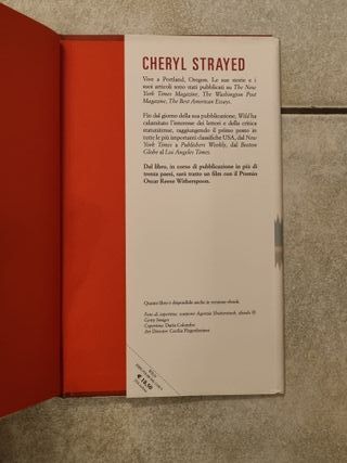 libro Wild di Cheryl Strayed