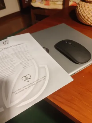 Ordenador portátil HP gris con garantía