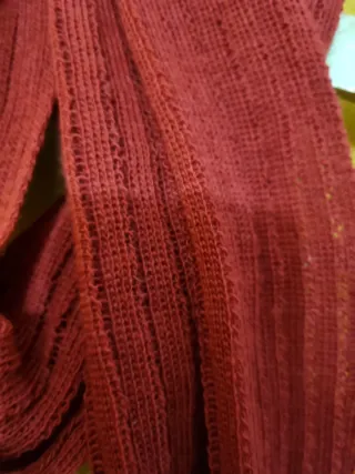 Sciarpa in lana rossa