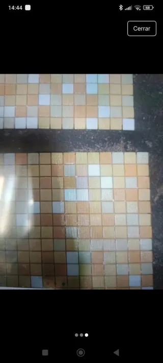 Azulejos mosaico varios colores