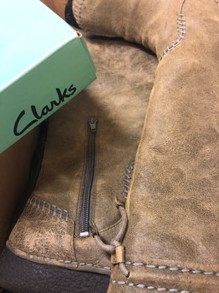 Botas Clarks ultracómodas, talla 36