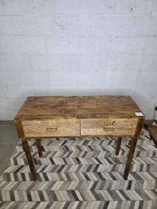 Recibidor madera color tropical