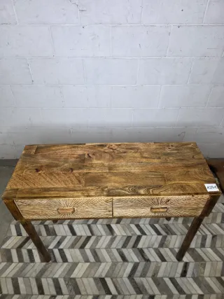 Recibidor madera color tropical