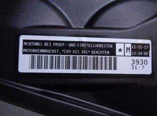 Seat chyb motor completo ibiza (kj1) rectp3837241