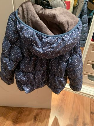 Plumas niña talla 5-6 años