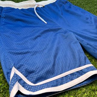 Pantalón corto deportivo azul Zara