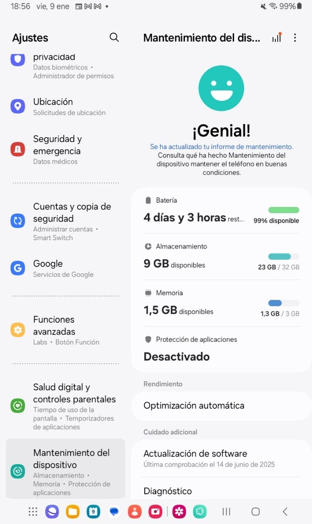 Tablet SAMSUNG Tab A7 Lite Android 14 Ram 3Gb