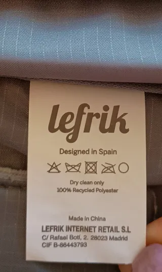 Mochila Lefrik Negra para Portátil