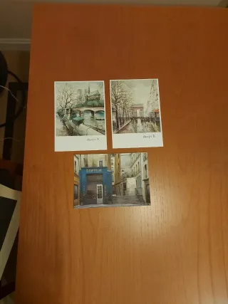 3 Postales de París