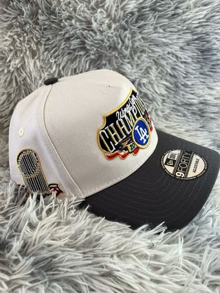 Gorra New Era Dodgers World Series Champions 25