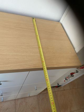 Cajonera bicolor 3 cajones amplios