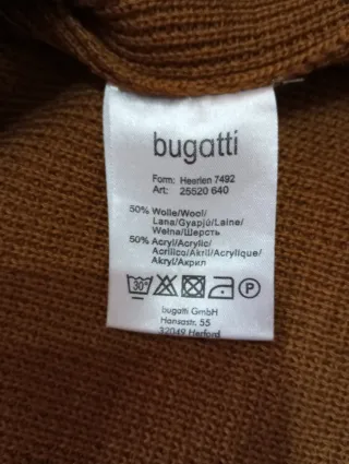 Jersey Bugatti Hombre 50% lana