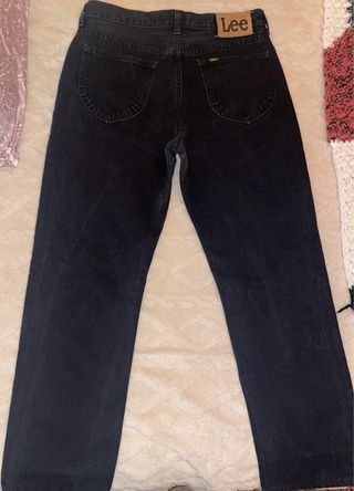 Pantalón Lee Chicago Negro Talla 33-34