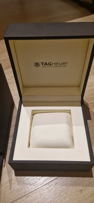 Caja Original Tag Heuer Carrera Negra