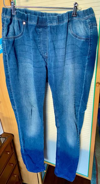 Pantalón vaquero flexible azul