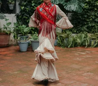 Traje Flamenca Talla XS a XXL
