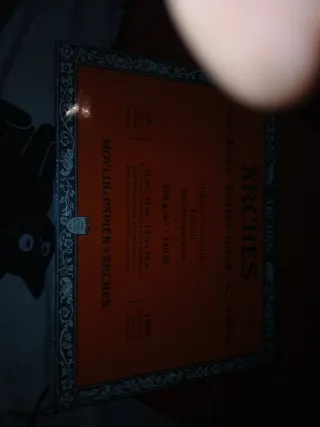 BLOCK 20 HOJAS ARCHES DE GRANO GRUESO.