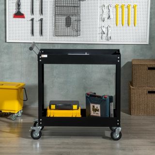 Carro de herramientas negro
