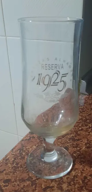 Copa de cristal Las Alhambra Reserva 1925