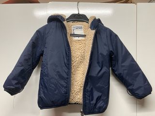 Parka verde 3 en 1, talla 3 años