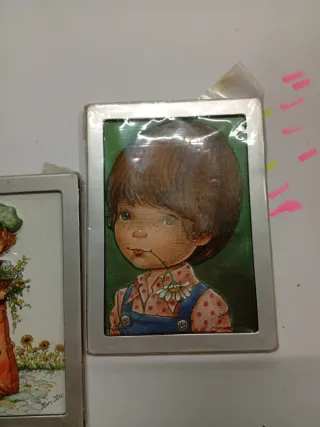 2 Cuadros Mary May Relieve Marco