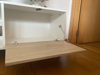 Mueble TV Oslo Casika Madera y Blanco