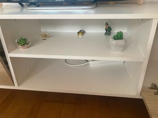 Mueble TV Oslo Casika Madera y Blanco