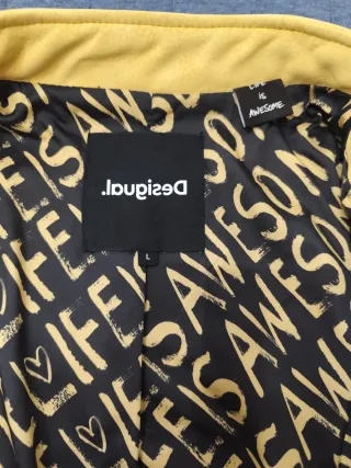 Chaqueta Desigual Amarilla
