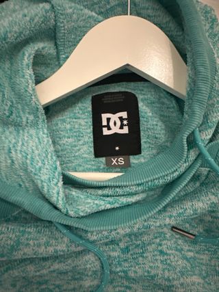 Sudadera DC Teal Jaspeado