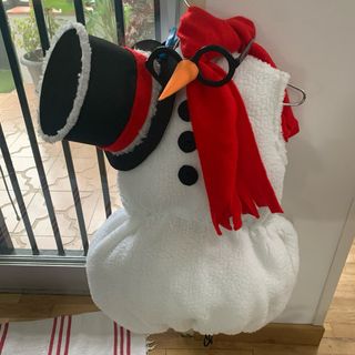 Disfraz Muñeco Nieve 2-3 años