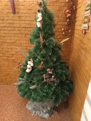 Árbol de Navidad decorado