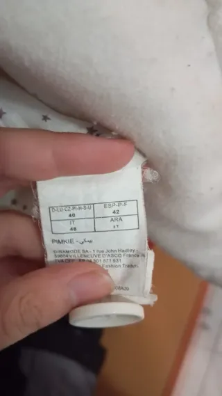 Chaquetón mujer entretiempo beige