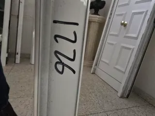 Ventana aluminio blanco 1226x1134