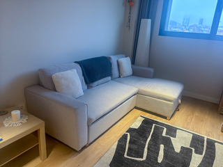 Sofá Cama 3 Plazas SKLUM Beige