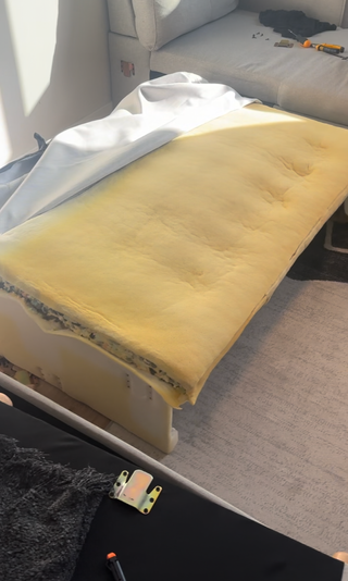 Sofá Cama 3 Plazas SKLUM Beige