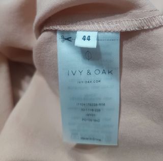 Ivy & Oak / Camisa fluida rosa salmón 44