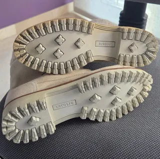 Botas de mujer de Invierno Lacoste Beige