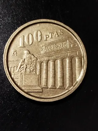 Moneda 100 Pesetas, Museo del Prado, año 1994.