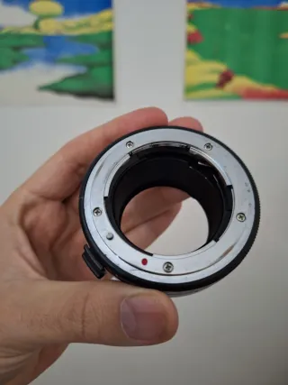 Objetivo Nikon 50mm f/1.8 + Adaptador Sony