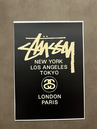 Set 3 Poster Stussy A3 Senza Cornice