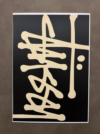 Set 3 Poster Stussy A3 Senza Cornice