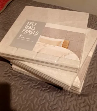 Paneles de fieltro para pared (16 uds)