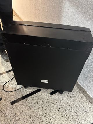 Estufa eléctrica decorativa