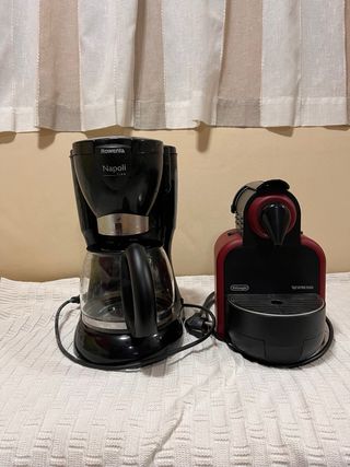 Cafetera Rowenta y Nespresso