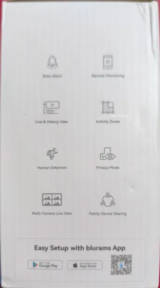 Cámara Seguridad Blurams Dome Flare WiFi