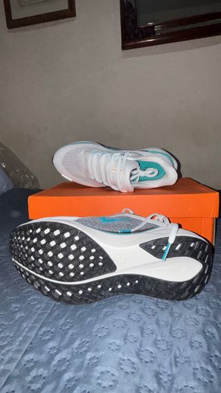 Zapatillas Nike Pegasus Blancas y Turquesa