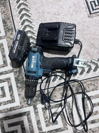 Taladro Wesco 18V Litio