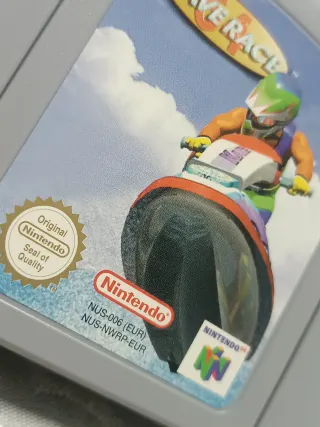 Mando N64 + Wave Race 64. Nintendo 64