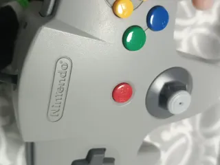 Mando N64 + Wave Race 64. Nintendo 64